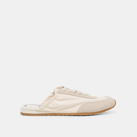 Daris White Nylon Sneakers | Dolce Vita Premium
