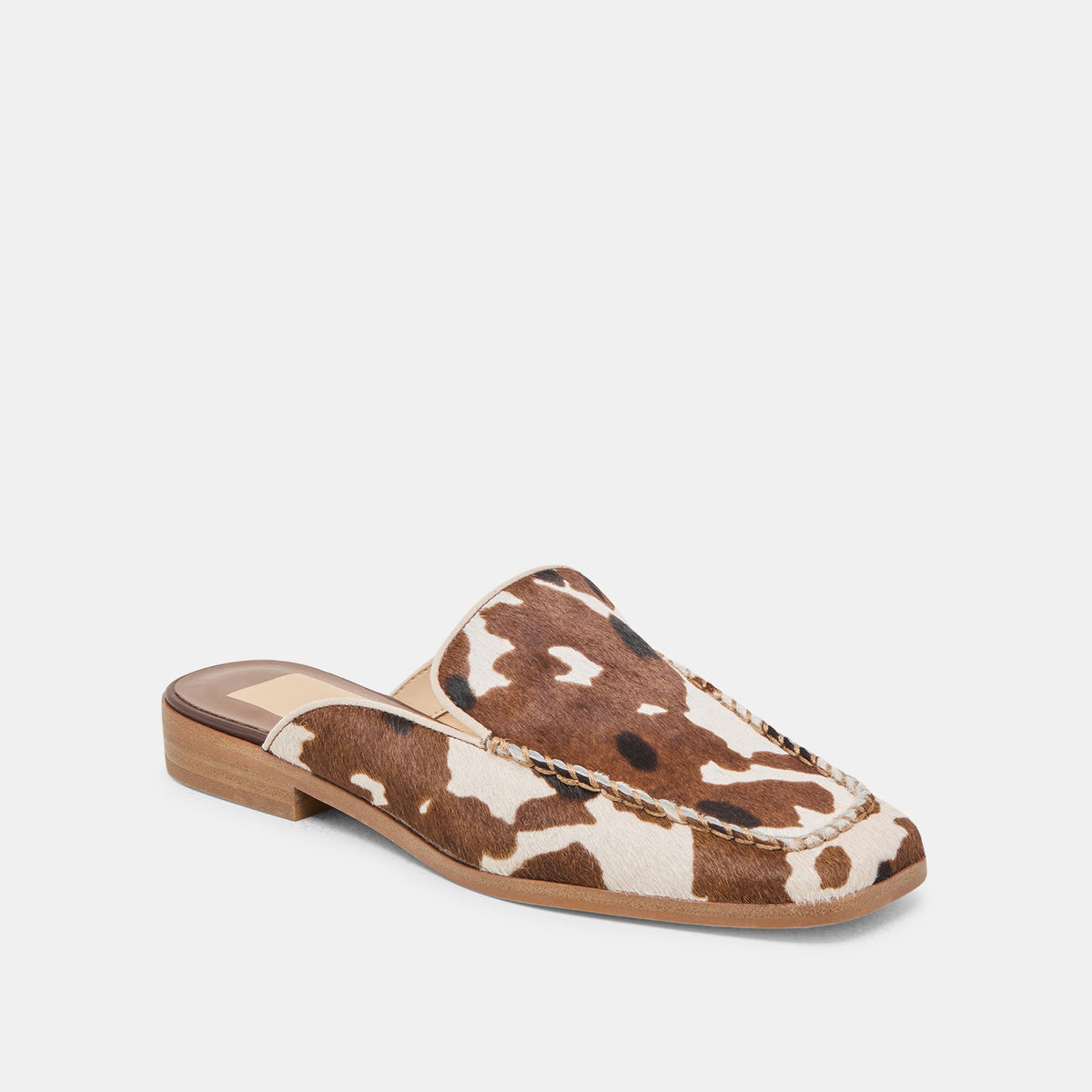 Bradly Cocoa Taurus Calf Hair Flats | Dolce Vita Premium