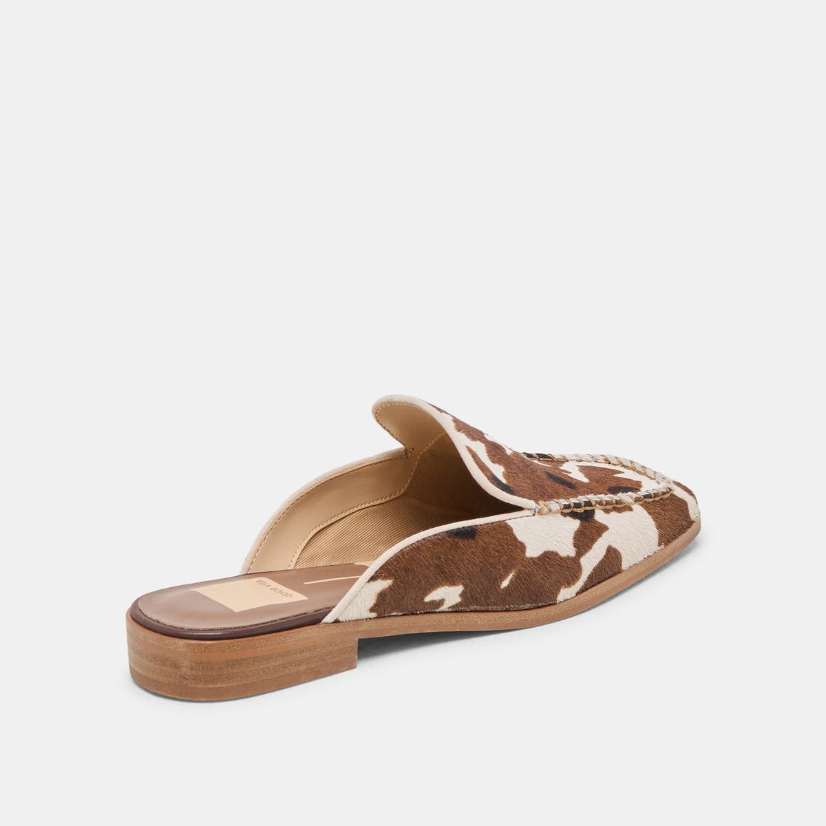 Bradly Cocoa Taurus Calf Hair Flats | Dolce Vita Premium