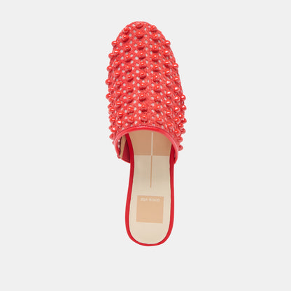 Rova Bead Chili Beaded Mesh Flats | Dolce Vita Featured