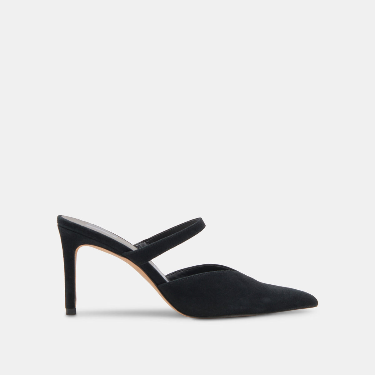 KANIKA WIDE HEELS ONYX SUEDE
 – Dolce Vita | Dolce Vita Latest