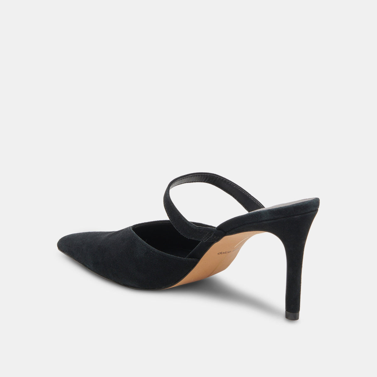 KANIKA WIDE HEELS ONYX SUEDE
 – Dolce Vita | Dolce Vita Latest