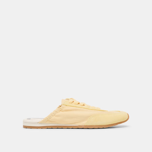 Daris Lt Yellow Nylon Sneakers | Dolce Vita Value