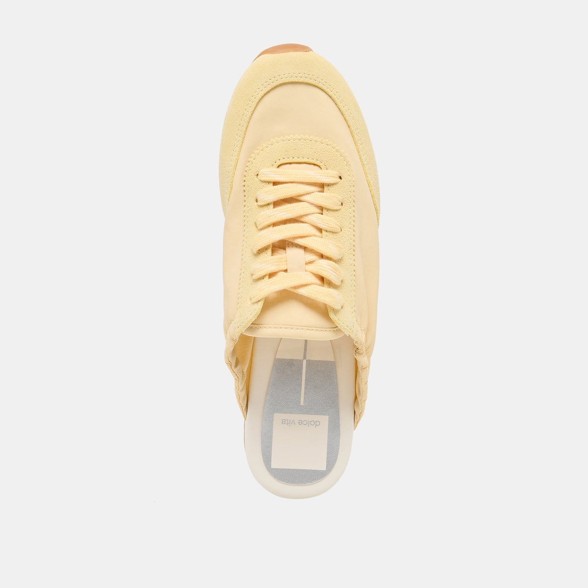 Daris Lt Yellow Nylon Sneakers | Dolce Vita Value