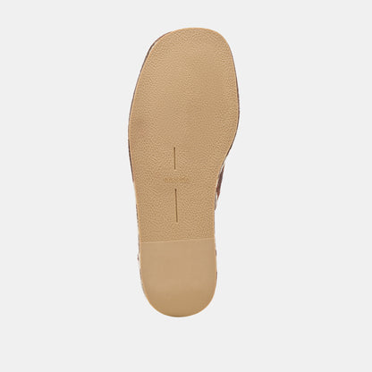 Rosita Cocoa Taurus Calf Hair Flats | Dolce Vita Deals
