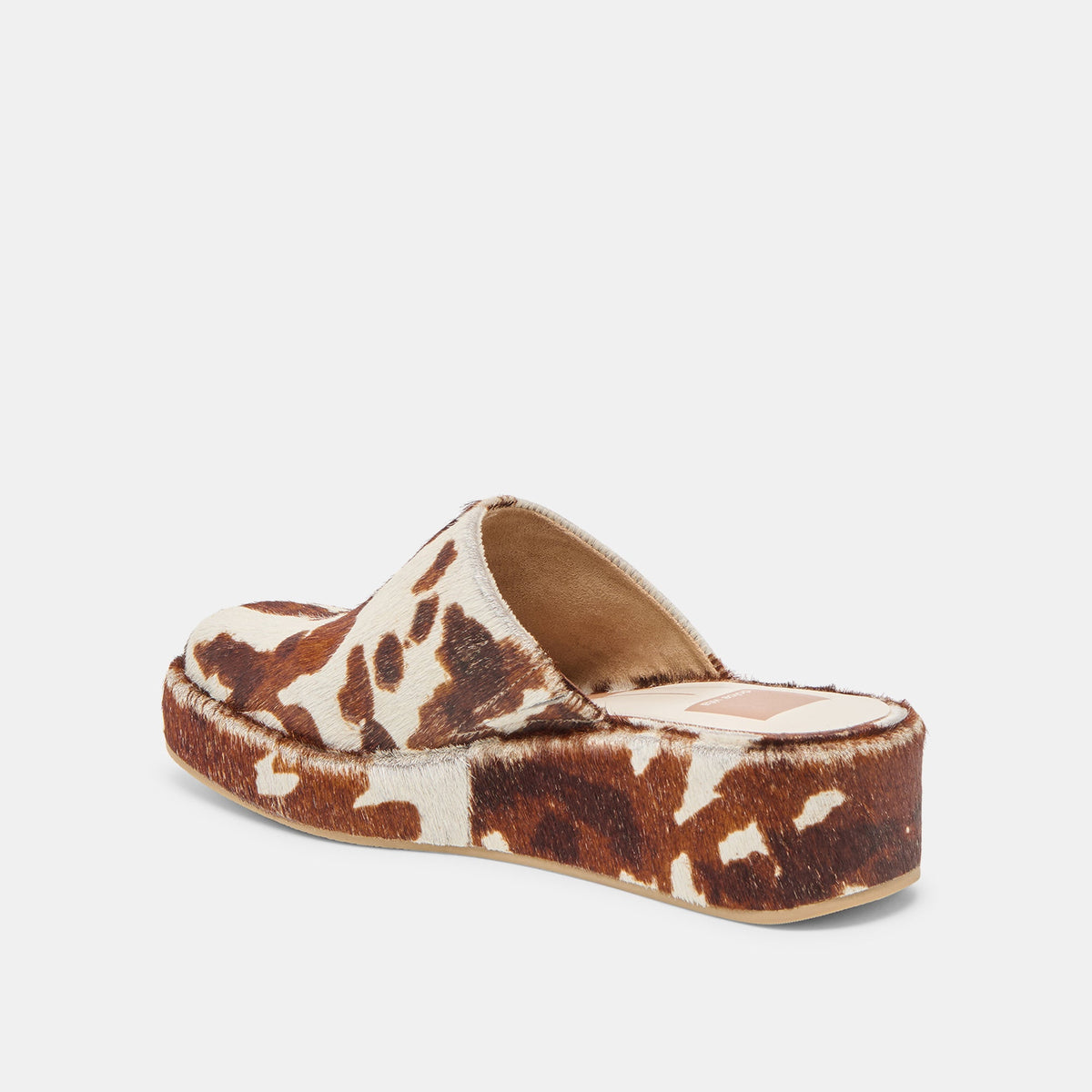 Rosita Cocoa Taurus Calf Hair Flats | Dolce Vita Deals