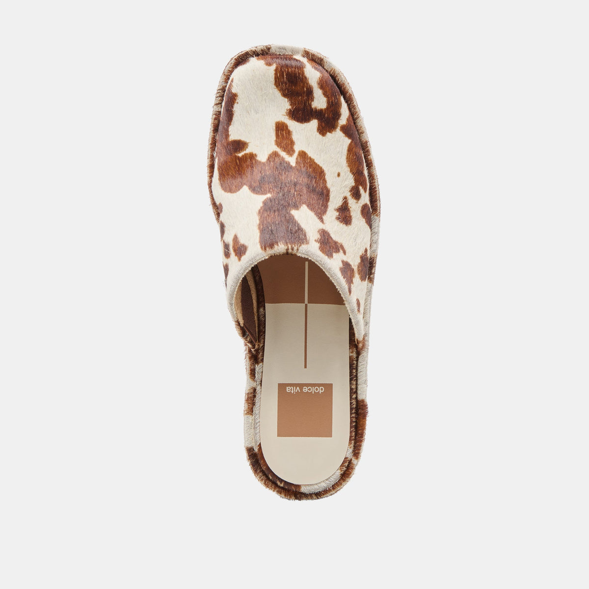 Rosita Cocoa Taurus Calf Hair Flats | Dolce Vita Deals