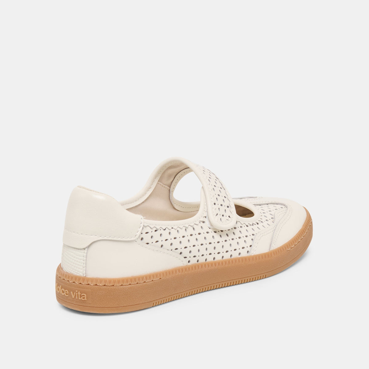 Nanet White Perforated Leather Sneakers | Dolce Vita Hot Sale