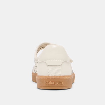 Nanet White Perforated Leather Sneakers | Dolce Vita Hot Sale