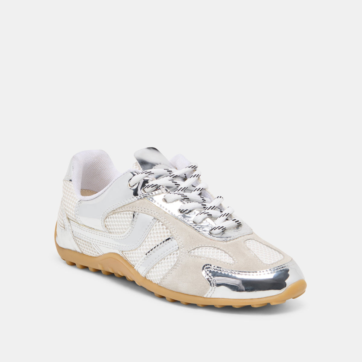 Myles Silver Multi Leather Sneakers | Dolce Vita Recommended