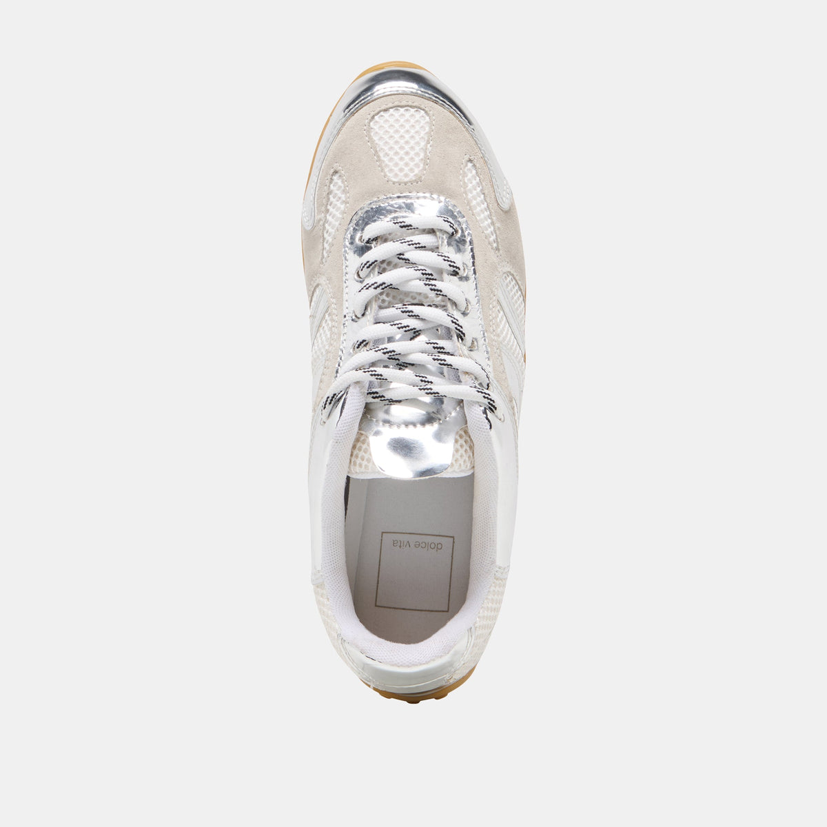 Myles Silver Multi Leather Sneakers | Dolce Vita Recommended