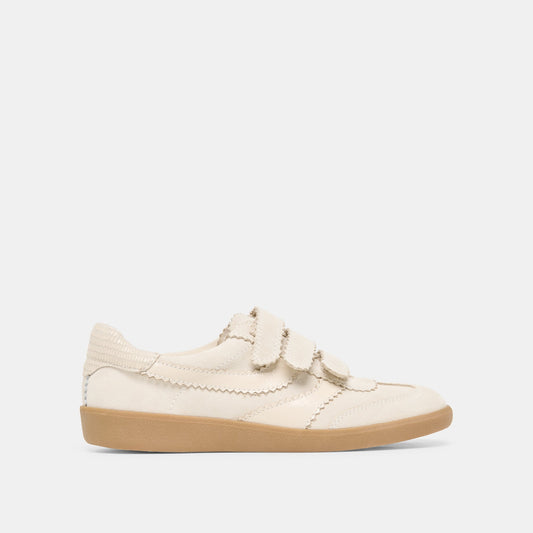 Merit Velcro Ivory Leather Sneakers | Dolce Vita Hot Sale