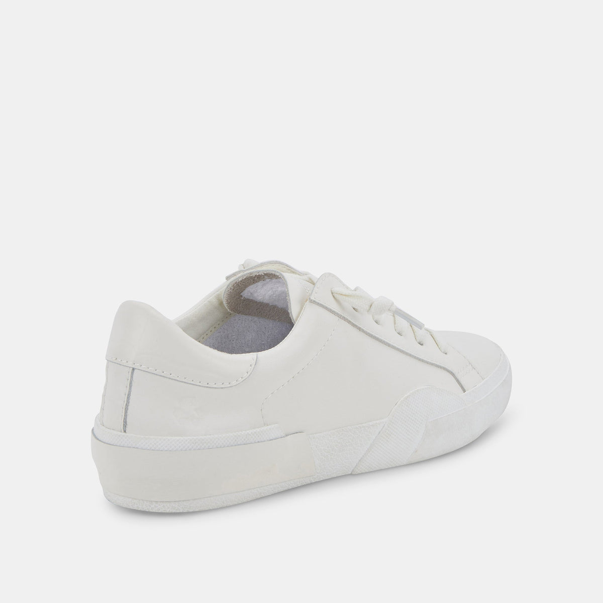 Zina 306 Sneakers White Recycled Leather | White Leather Sneakers
 – Dolce Vita | Dolce Vita Best Seller