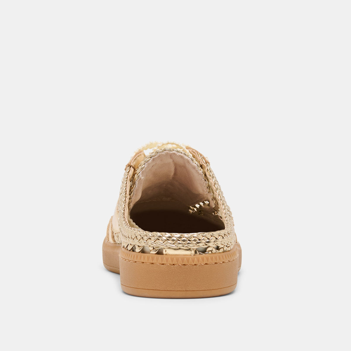 Notice Slide Gold Woven Stella Sneakers | Dolce Vita Latest