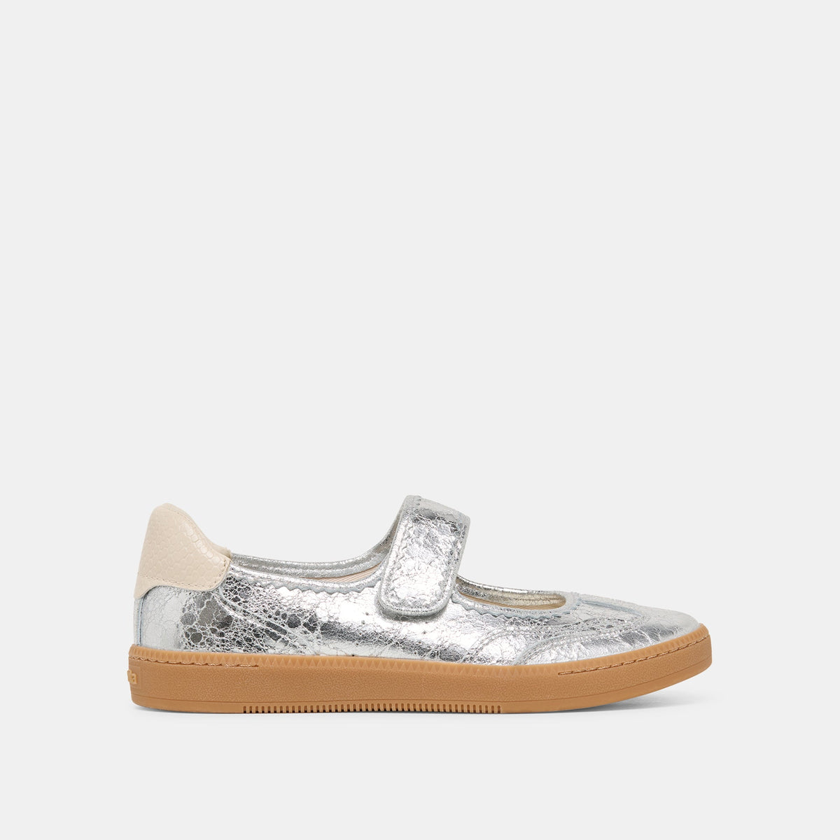 Nanet Silver Leather Sneakers | Dolce Vita Best Seller