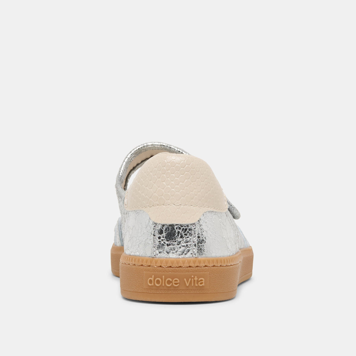 Nanet Silver Leather Sneakers | Dolce Vita Best Seller