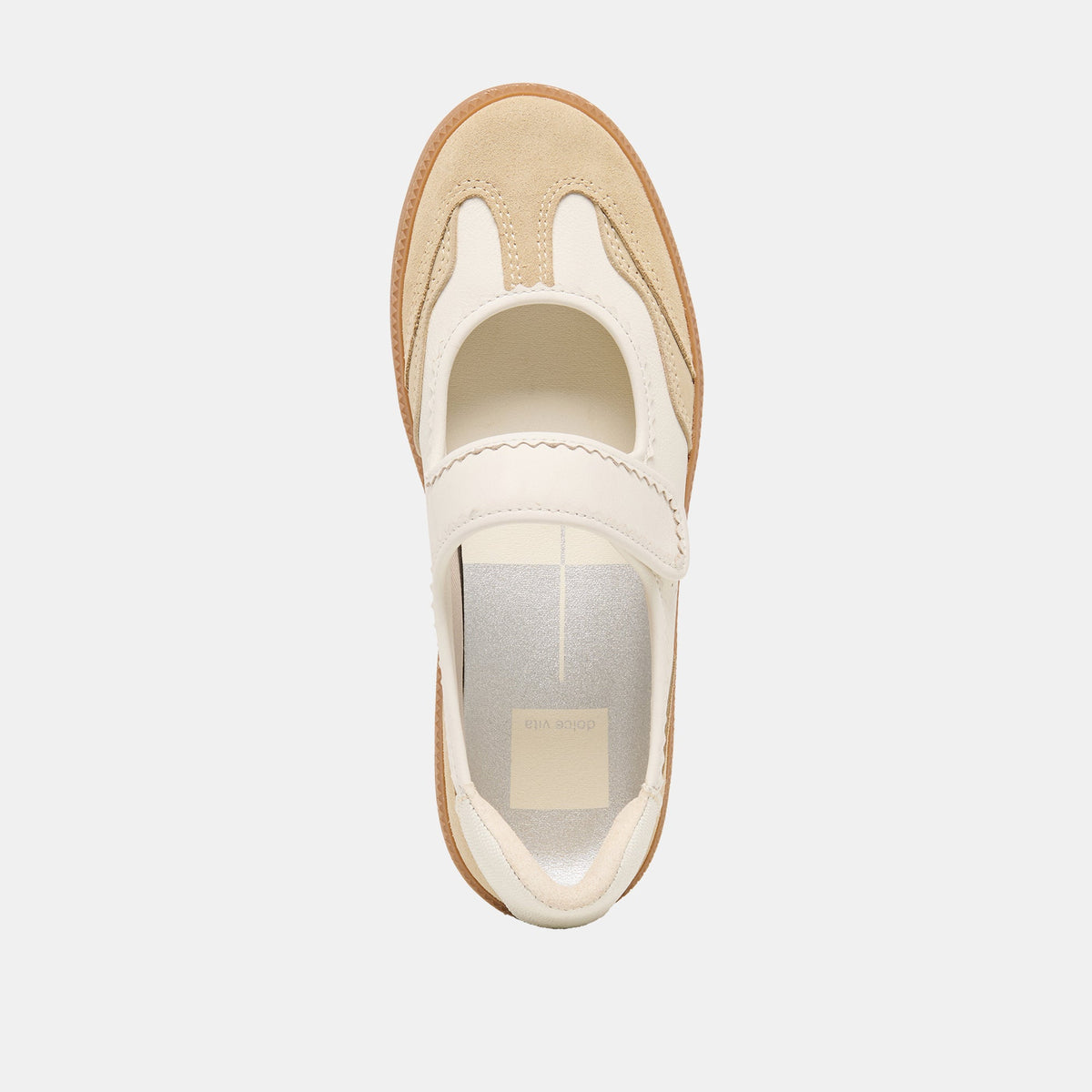 Nanet Ivory Multi Leather Sneakers | Dolce Vita Latest