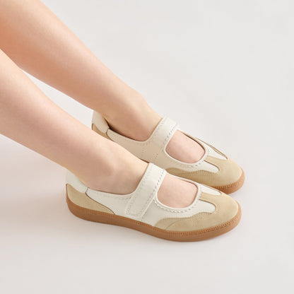 Nanet Ivory Multi Leather Sneakers | Dolce Vita Latest