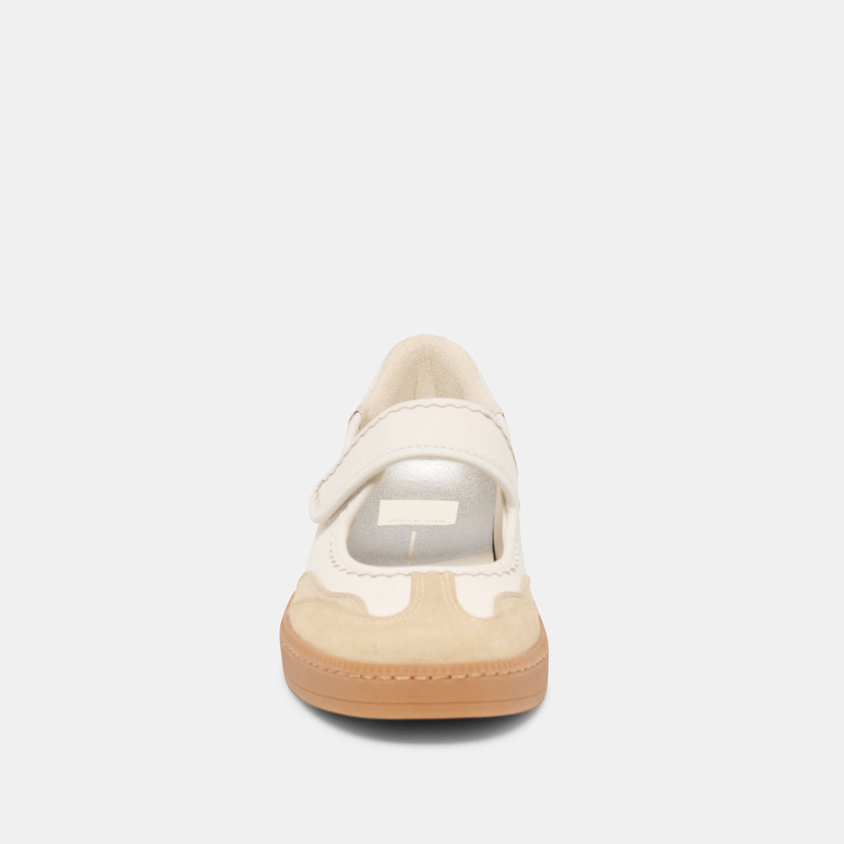 Nanet Ivory Multi Leather Sneakers | Dolce Vita Latest