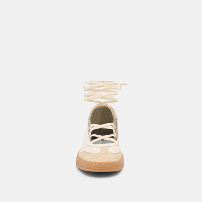 Nyomie Ivory Multi Leather Sneakers | Dolce Vita Signature