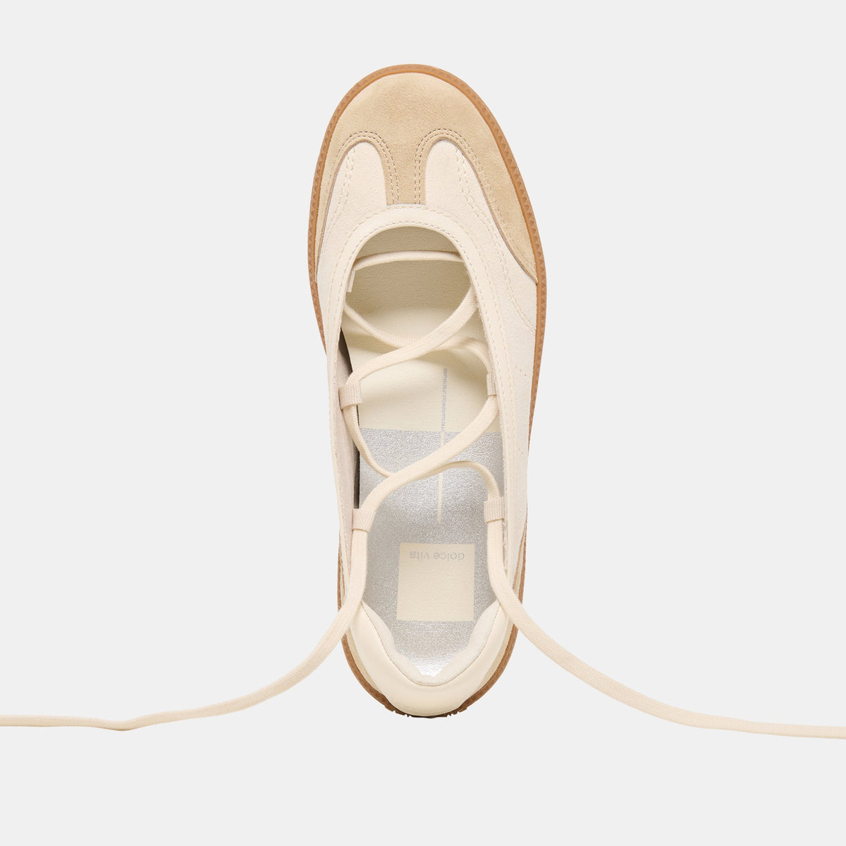 Nyomie Ivory Multi Leather Sneakers | Dolce Vita Signature