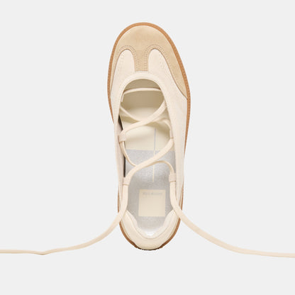 Nyomie Ivory Multi Leather Sneakers | Dolce Vita Signature