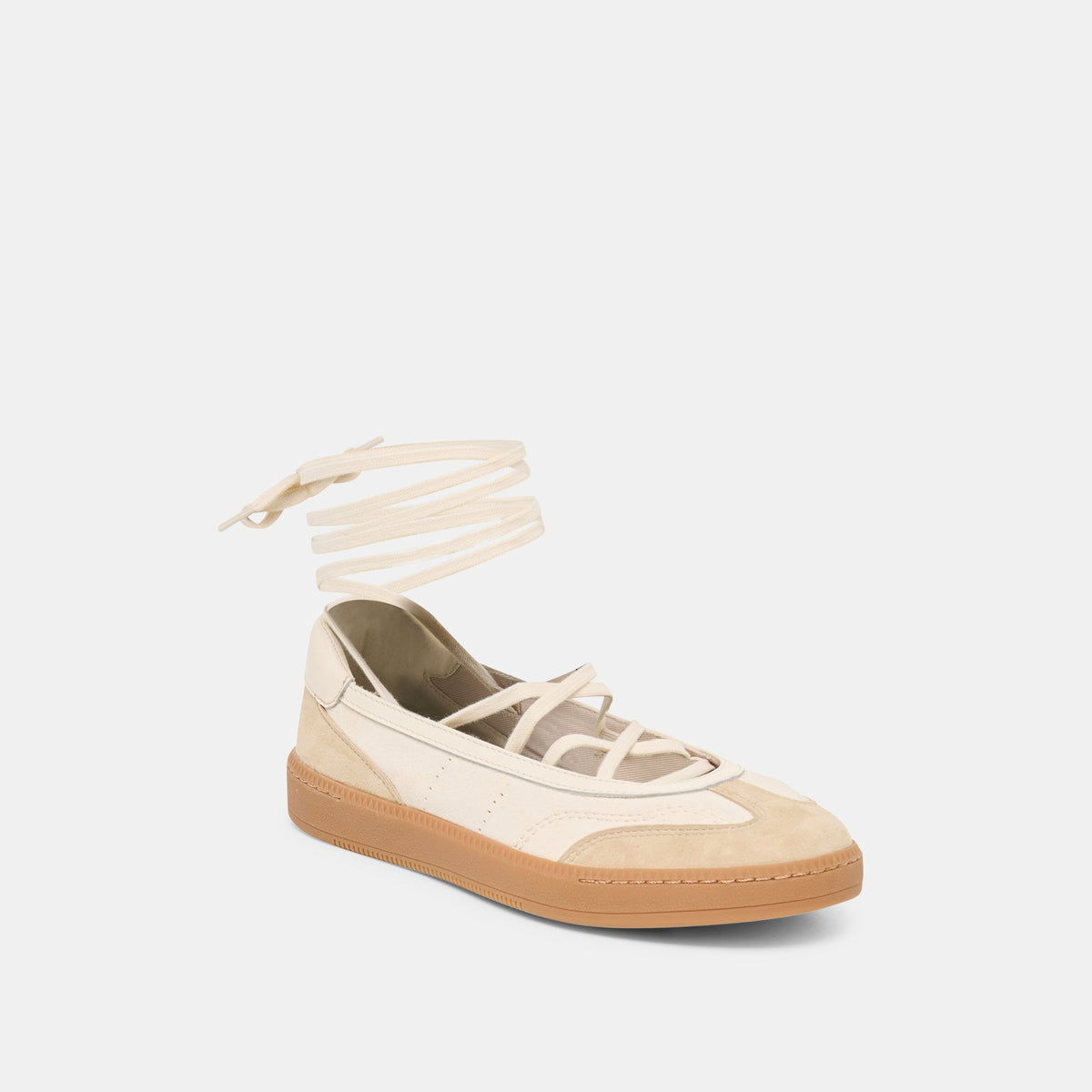Nyomie Ivory Multi Leather Sneakers | Dolce Vita Signature