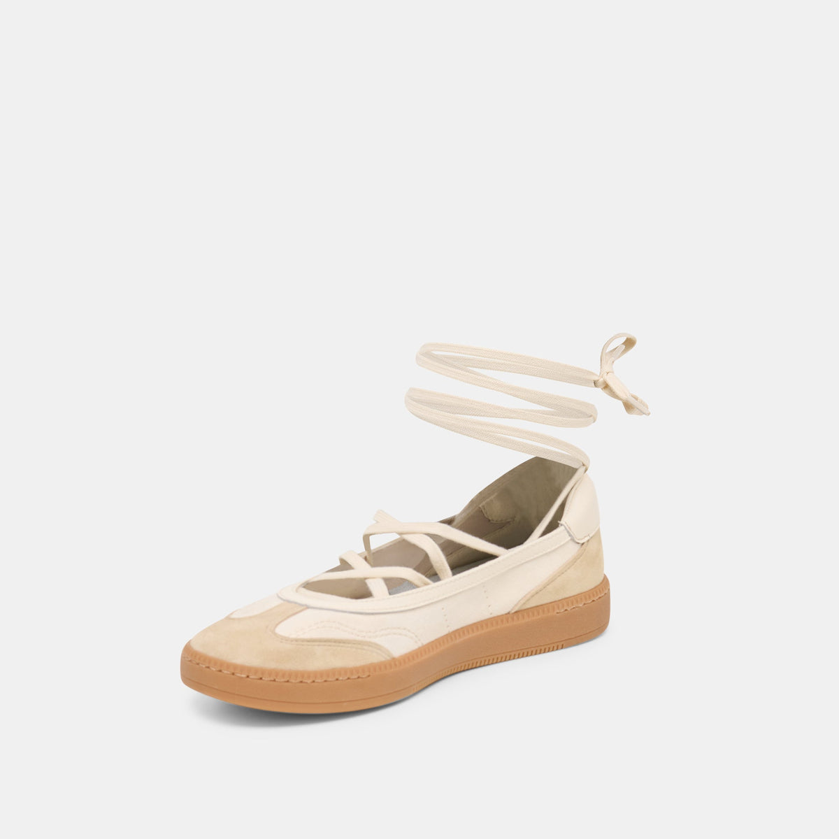 Nyomie Ivory Multi Leather Sneakers | Dolce Vita Signature