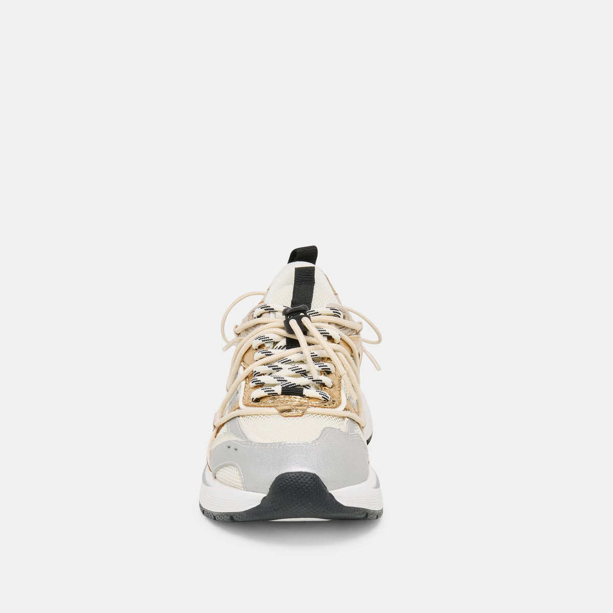 Selmar Silver Gold Leather Sneakers | Dolce Vita New