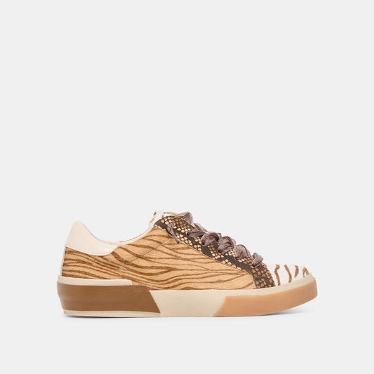 Zina Zebra Multi Calf Hair Sneakers | Dolce Vita Deals