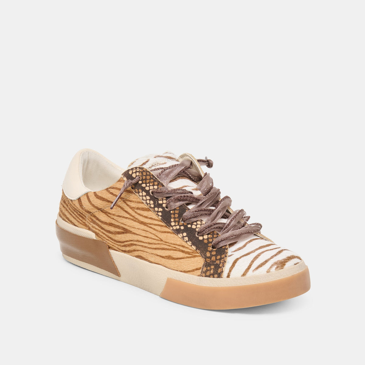 Zina Zebra Multi Calf Hair Sneakers | Dolce Vita Deals