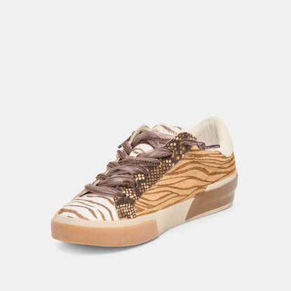 Zina Zebra Multi Calf Hair Sneakers | Dolce Vita Deals
