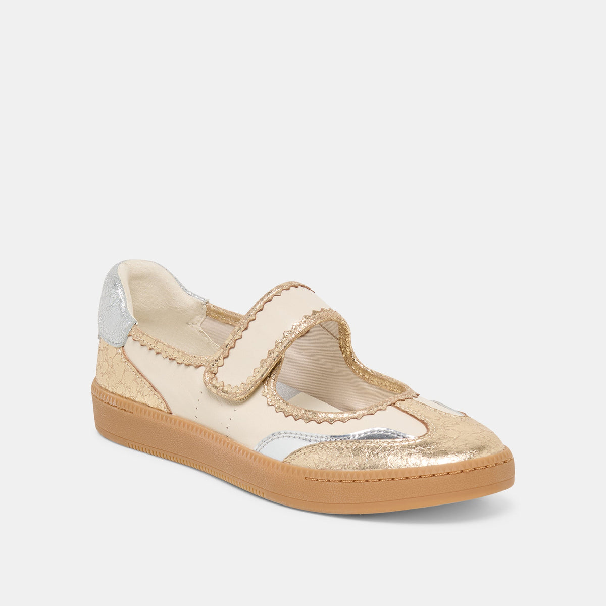 NANET Metallic Multi Leather Mary-Jane Sneakers | Dolce Vita Hot Sale