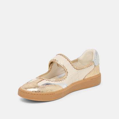 NANET Metallic Multi Leather Mary-Jane Sneakers | Dolce Vita Hot Sale
