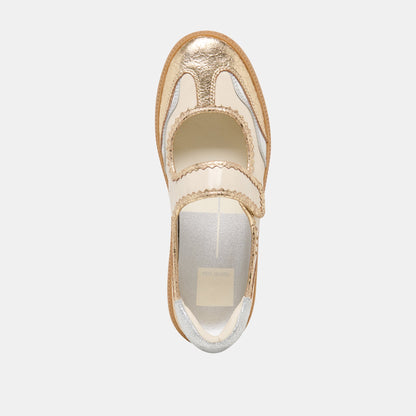 NANET Metallic Multi Leather Mary-Jane Sneakers | Dolce Vita Hot Sale