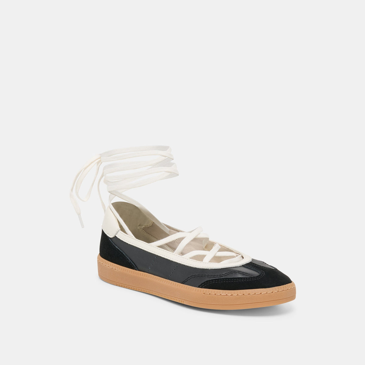 Nyomie Black Leather Sneakers | Dolce Vita Discount