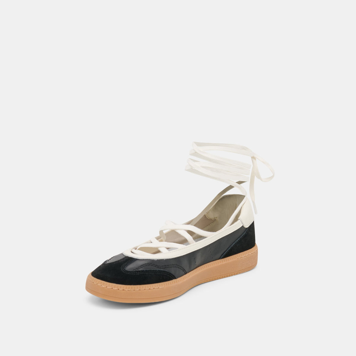Nyomie Black Leather Sneakers | Dolce Vita Discount