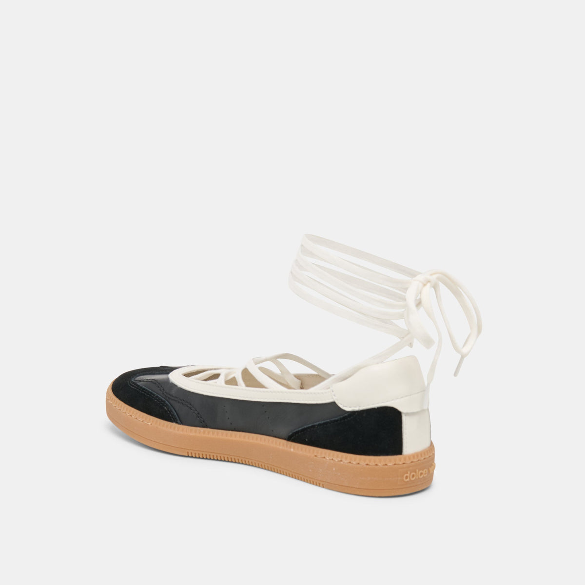 Nyomie Black Leather Sneakers | Dolce Vita Discount