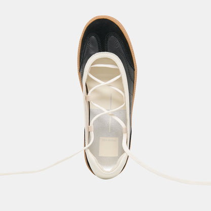 Nyomie Black Leather Sneakers | Dolce Vita Discount