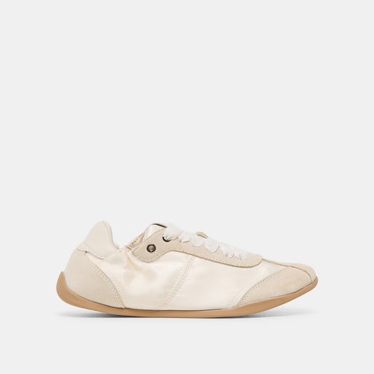 Dakoda Off White Satin Sneakers | Dolce Vita Hot Sale