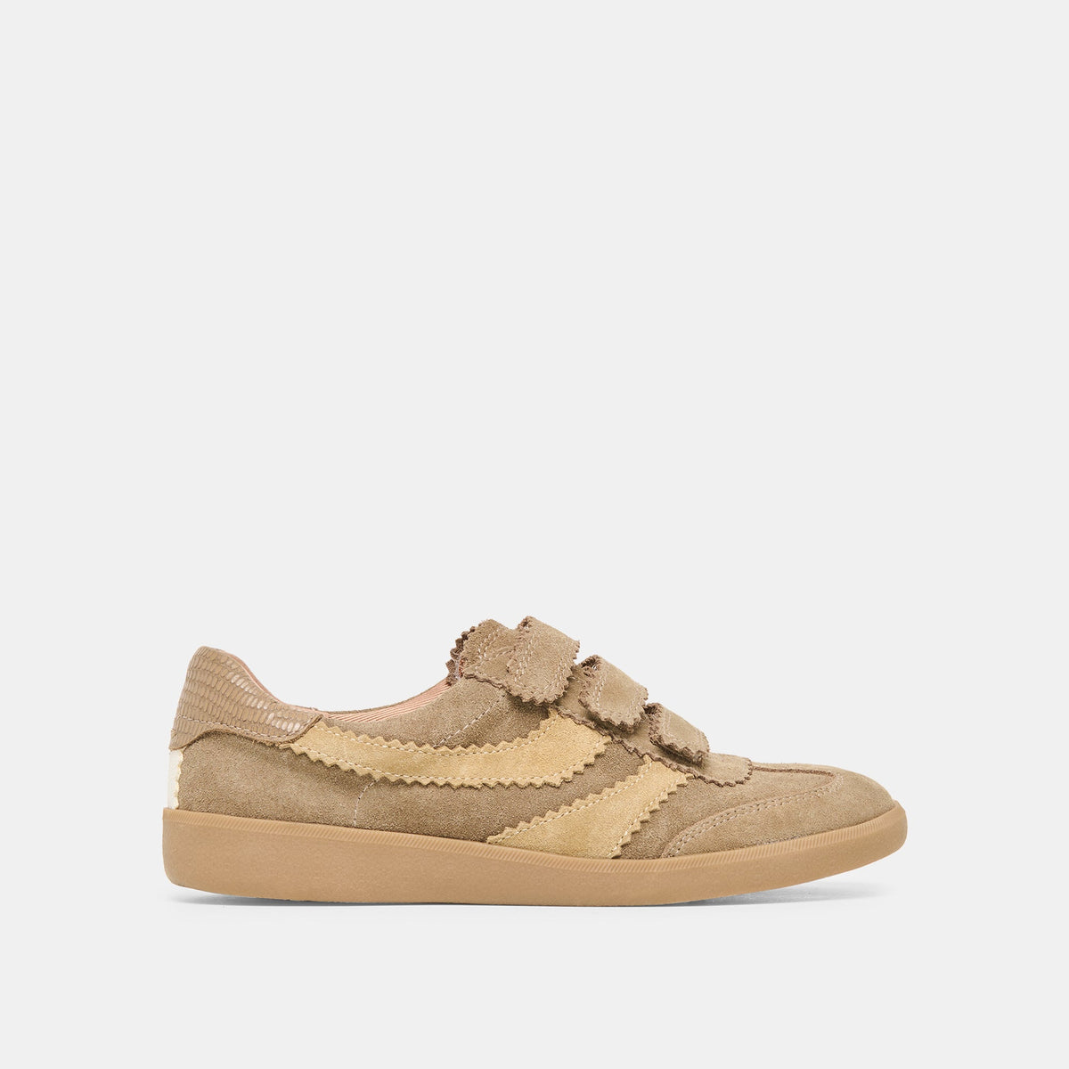 Merit Velcro Taupe Multi Leather Sneakers | Dolce Vita Everyday