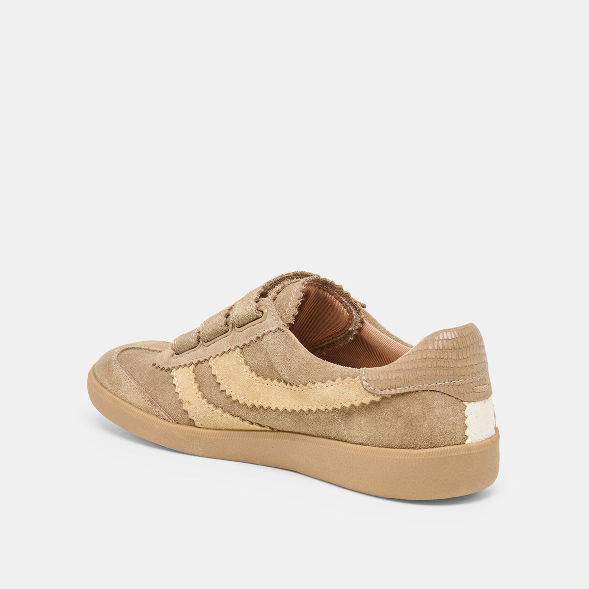Merit Velcro Taupe Multi Leather Sneakers | Dolce Vita Everyday