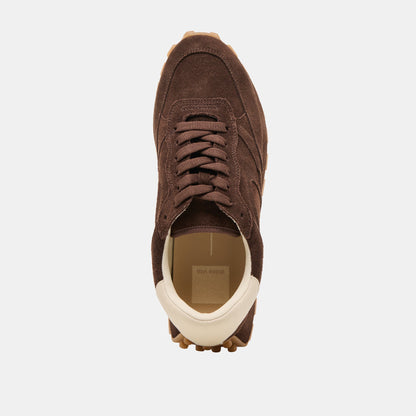 Tricia Dk Brown Suede Sneakers | Dolce Vita Great Value