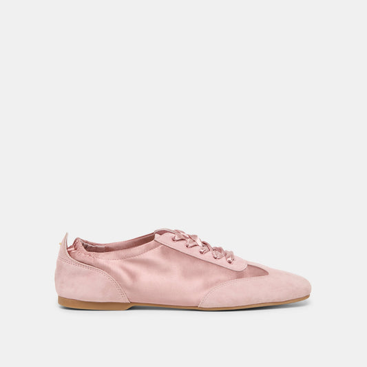 Itzy Pink Satin Sneakers | Dolce Vita Best Price