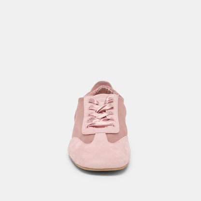 Itzy Pink Satin Sneakers | Dolce Vita Best Price