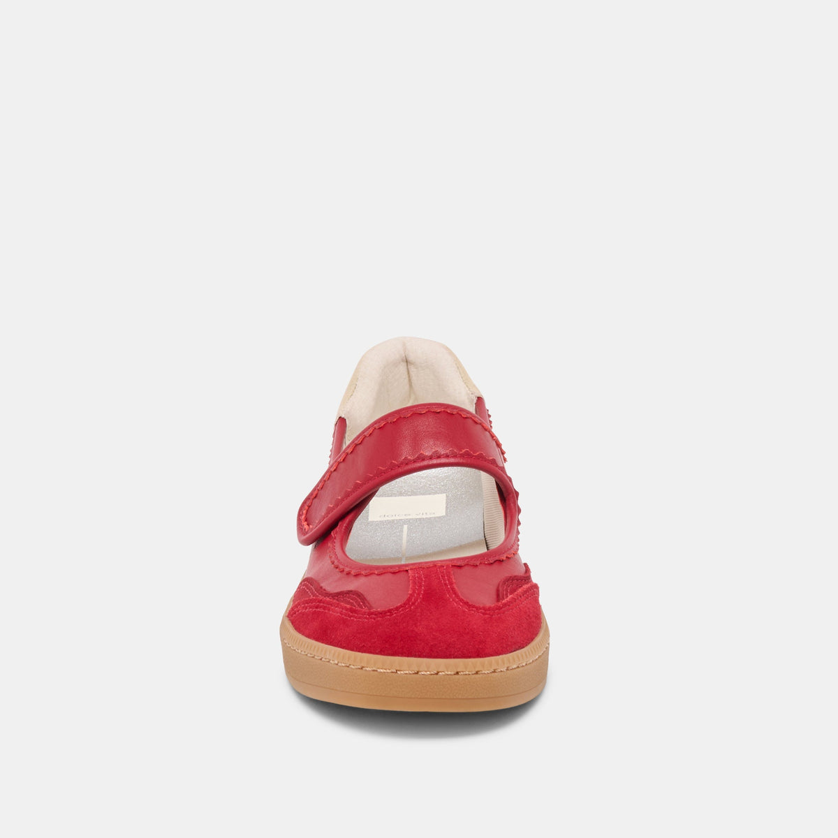 Nanet Crimson Leather Sneakers | Dolce Vita Best Seller