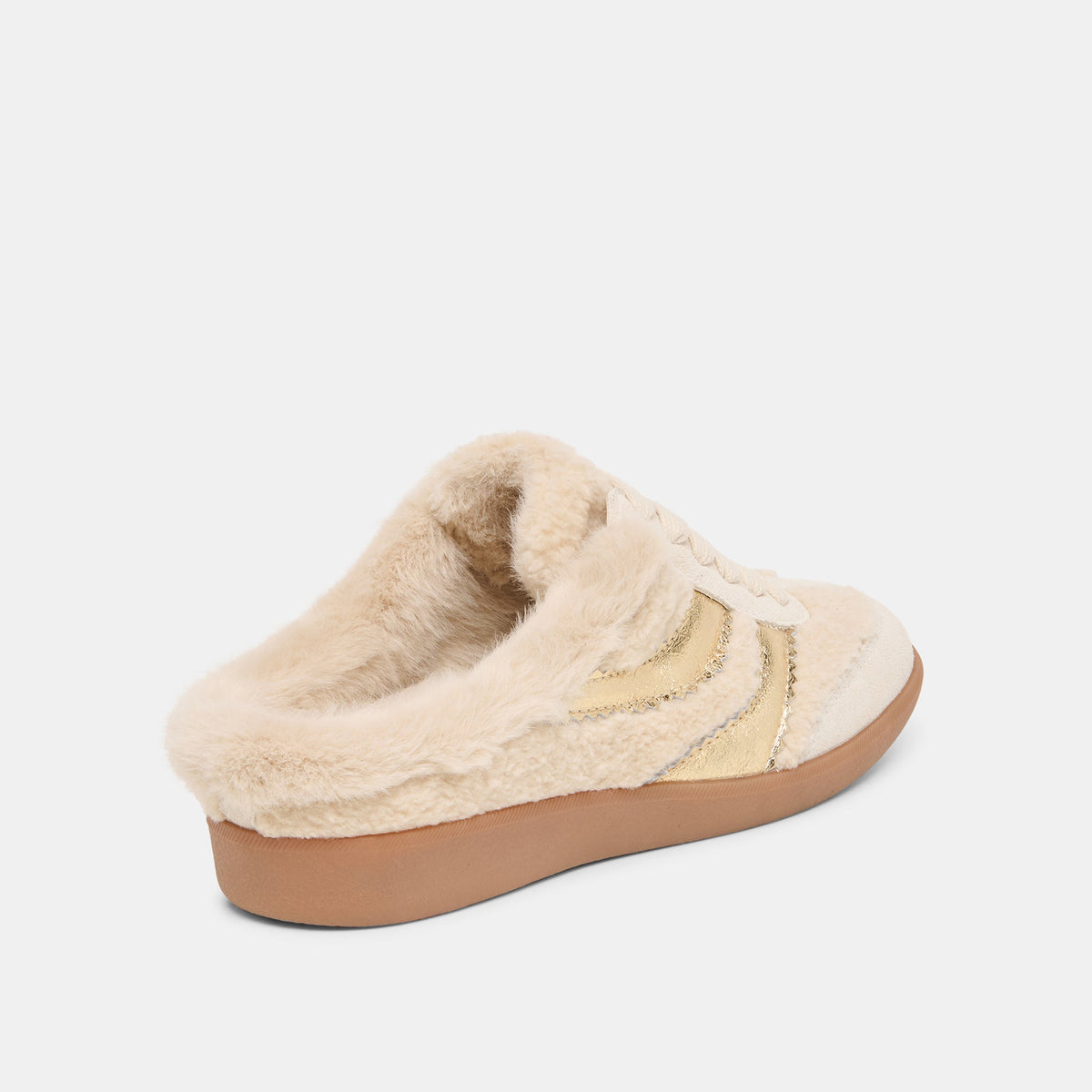 Merit Slide Plush Natural Multi Plush Sneakers | Dolce Vita Recommended