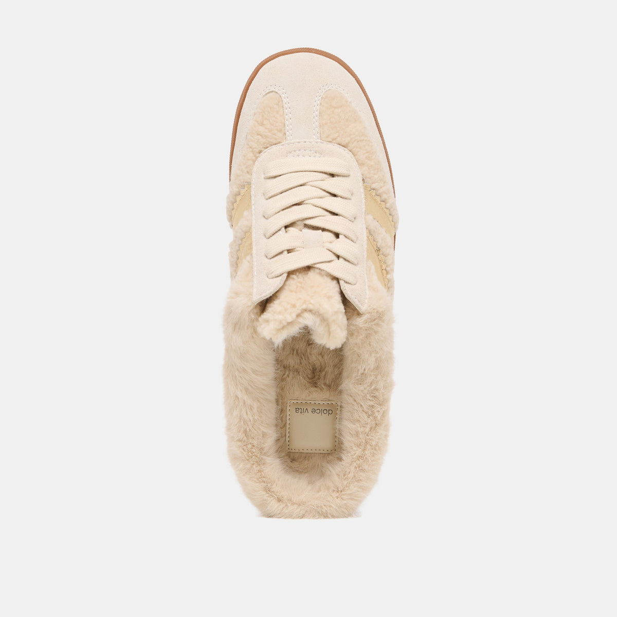 Merit Slide Plush Natural Multi Plush Sneakers | Dolce Vita Recommended