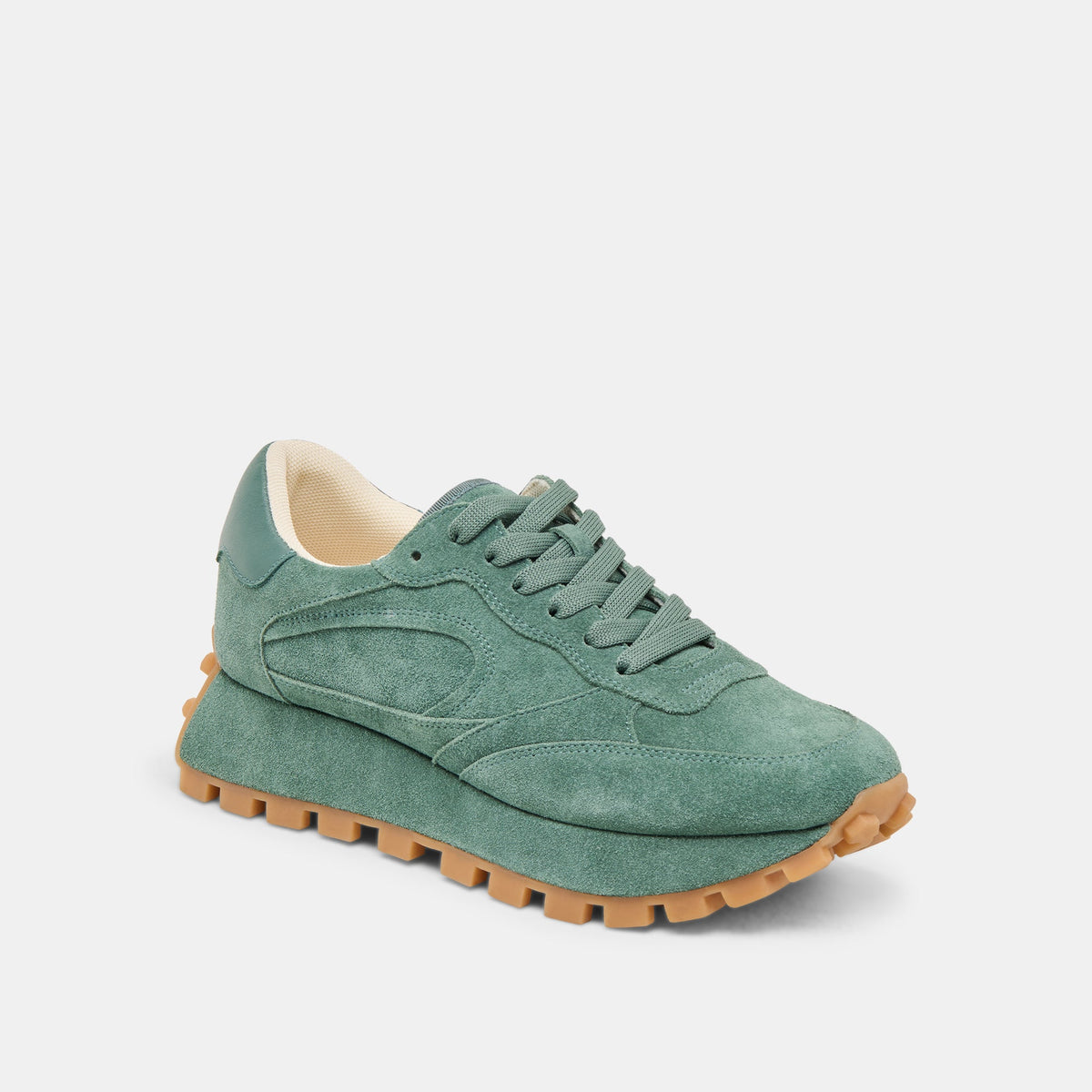 Tricia Dk Green Suede Sneakers | Dolce Vita Featured