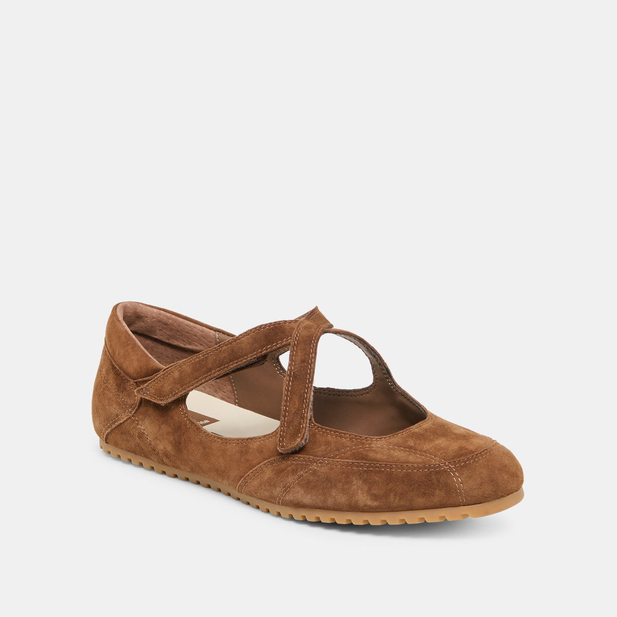 YONO Cocoa Suede Ballet Sneaker Flats | Dolce Vita New